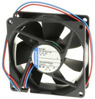 8412nle ebm-papst 8400 N Series Axial Fan, 12 V dc, DC Operation, 33m³/h, 300mW, 25mA Max, 80 x 80 x 25mm