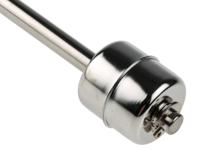 191-9516 RS PRO Internal Stainless Steel Float Switch, Float, 1m Cable, NO/NC, 250V ac Max, 120V dc Max