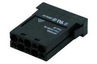 c146-c10-001-g8 Amphenol Industrial Heavy Duty Power Connector Module, 10A, Female, C146 Series, 10 Contacts
