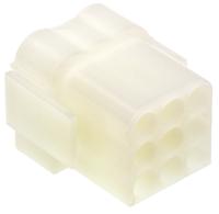 1-480673-0 TE Connectivity, Commercial MATE-N-LOK Female Connector Housing, 6.1mm Pitch, 9 Way, 3 Row