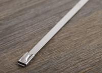 123-5037 RS PRO Cable Tie, Roller Ball, 360mm x 4.6 mm, Silver Stainless Steel, Pk-100