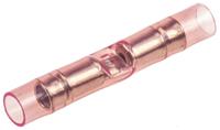 320559 TE Connectivity, PIDG Butt Splice Connector, Red, Insulated, Tin 22 → 16 AWG