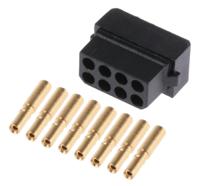 m80-8890805 HARWIN Datamate Connector Kit Containing 8 way DIL Female Shell, Crimps