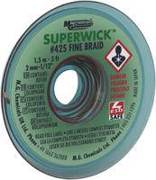 425 Super Wick SUPERWICK  1.5m Desoldering Braid, Width 2mm