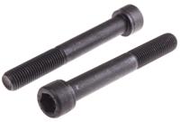 468-0543 RS PRO Black, Self-Colour Steel Hex Socket Cap Screw, DIN 912, M16 x 120mm
