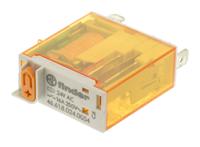 466180240054 Finder PCB Mount Power Relay, 24V ac Coil, 16A Switching Current, SPDT