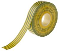 at7 Advance Tapes AT7 Green/Yellow PVC Electrical Tape, 19mm x 33m