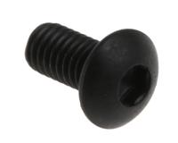822-9098 RS PRO Black, Self-Colour Steel Hex Socket Button Screw, ISO 7380, M3 x 6mm