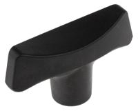 267-0853 RS PRO Black 2-Arm Clamping Knob, M8, Threaded Hole