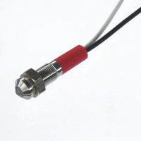pl06sl172 CML Innovative Technologies PL06SL Series Red Panel LED, 12V, 6mm Mounting Hole Size, Lead Wires Termination, IP67
