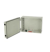 cab-pc-405020-g3b Fibox CAB Series Polycarbonate Wall Box, IP65, 400 mm x 500 mm x 200mm