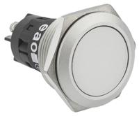 82-65521000 EAO 82 Series Push Button Switch, Momentary, Panel Mount, 22.3mm Cutout, SPDT, 240V, IP65, IP67