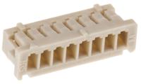 df13-8s-125c Hirose, DF13 Female Connector Housing, 1.25mm Pitch, 8 Way, 1 Row