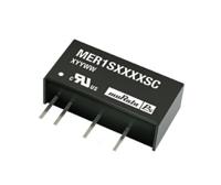 mer1s1505sc Murata Power Solutions MER1 DC-DC Converter, 5V dc/ 200mA Output, 13.5 → 16.5 V dc Input, 1W, Through Hole,