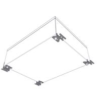 371050000 Rose Stainless Steel External Mounting Bracket for Use with Stainless Steel Enclosures, 59 x 54 x 2mm