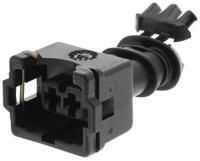282190-1 TE Connectivity, Junior Power Timer Automotive Connector Socket Black Cable Mount 2 Way