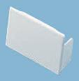 tse75w Schneider Electric uPVC Cable Trunking Accessory, 75 x 75mm, PVC