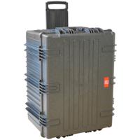 253-7435 RS PRO Waterproof Plastic, Polymer Watertight Case With Wheels, 836 x 641 x 489mm