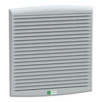 nsycvf560m115pf Schneider Electric ClimaSys Series Filter Fan, 103 → 122 V, 562m³/h Unimpeded, IP54, 316 x 161mm