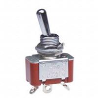 s309 NKK Switches Toggle Switch, Panel Mount, On-Off-(On), SPDT, Solder Terminal, 30 V dc, 125V ac