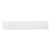 m4-51-427 Brady B-427 on Black on White, Transparent Label, 25.40 mm Width, 25.40mm Label Width