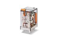 553290240090 Finder Plug In Power Relay, 24V dc Coil, 10A Switching Current, DPDT