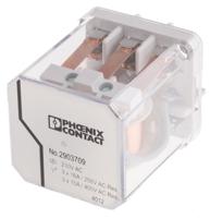 2903709 Phoenix Contact PCB Mount Power Relay, 230V ac Coil, 50A Switching Current, 3P-NO