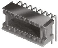 10-6823-90 Aries Electronics, Vertisocket 2.54mm Pitch Right Angle 10 Way, Through Hole Closed Frame IC Dip Socket, 1.5A