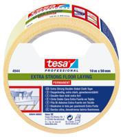 04944-00002-12 Tesa 4944 Red Cloth 10m Floor Tape, 0mm Thickness