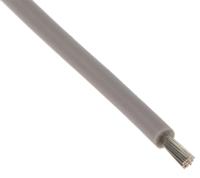 50106 Lapp ÖLFLEX HEAT Series Grey 1 mm² Hook Up Wire, 17 AWG, 19/0.25 mm, 100m, Silicone Insulation,