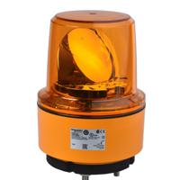 xvr13b05 Schneider Electric Harmony XVR Series Amber Rotating Beacon, 24 V dc, Base Mount, LED Bulb