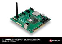 dm320117 Microchip ATSAMA5D27-WLSOM1 Evaluation Kit ATSAMA5D27-WLSOM1, ATSAMA5D27C-LD2G Bluetooth Development Kit for