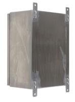 758-7002 RS PRO 304 Stainless Steel Wall Box, IP69K, 400 mm x 300 mm x 200mm