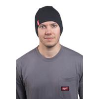 4932493109 Milwaukee Black Standard Peak Bump Cap, Cotton, Polyester Protective Material