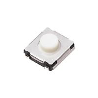 evqq2b01w Panasonic White Push Plate Tactile Switch, SPST 20 mA Surface Mount