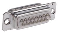 da15p064txlf Amphenol Communications Solutions 15 Way Panel Mount D-sub Connector Plug, 2.74mm Pitch