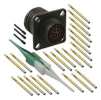 d3899920wc35sn Amphenol Limited, D38999 22 Way Wall Mount MIL Spec Circular Connector ReceptacleGreen, Socket Contacts,Shell Size 13,