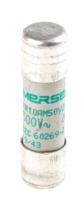 h218714 Mersen H218714, Ceramic Cartridge Fuse, 2A, 10 x 38mm