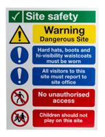 181-2228 Safety Poster, PP, English, 400 mm, 300mm