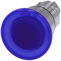 3su1051-1ba50-0aa0 Siemens SIRIUS ACT 3SU10 Series Blue Latching Push Button Head, 22mm Cutout, IP66, IP67, IP69K