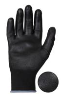 34548089 Mapa 548 Black Nylon Work Gloves, Size 9, Polyurethane Coating