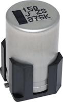 eehzs1h221v Panasonic 220μF Surface Mount Polymer Capacitor, 50V dc