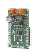 mikroe-2957 MikroElektronika Buck 6 Click Buck Converter for DS4432U, MAX17572 for General Purpose Power Supplies, Wall Transformer