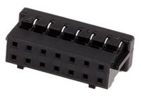 df11-14ds-2c Hirose, DF11 Female Connector Housing, 2mm Pitch, 14 Way, 2 Row