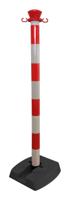 ppc500lorb Viso Red & White Plastic Barrier Post