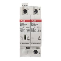 2ctb815710r0100 ABB, OVR 275 V Maximum Voltage Rating 80kA Maximum Surge Current Surge Protection Device, DIN Rail