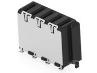 214548-e ERNI ERNI MicroSpeed Power Module Series Vertical Board Housing, 5 Contact(s), 2 mm Pitch, 1 Row, Shrouded