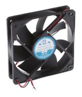 541-5104 RS PRO Axial Fan, 12 V dc, DC Operation, 141m³/h, 4W, 330mA Max, 120 x 120 x 25mm