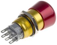 877-1968 RS PRO Emergency Stop Push Button, Panel Mount, DPDT, IP65