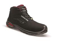 rilhs30nr41 LEMAITRE SECURITE RILEY HIGH Black, Red ESD Safe Aluminium Toe Capped Unisex Safety Shoe, UK 7, EU 41